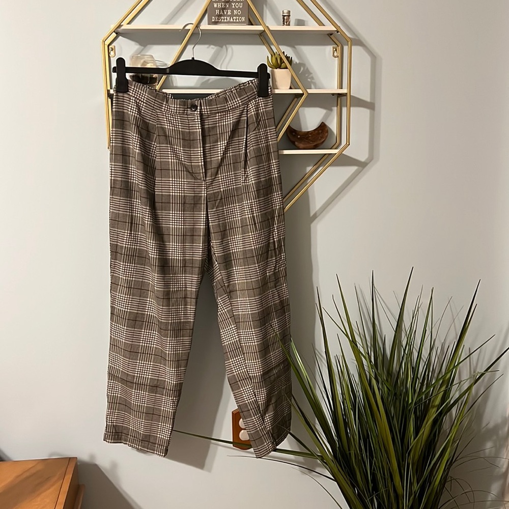 Plaid Slacks